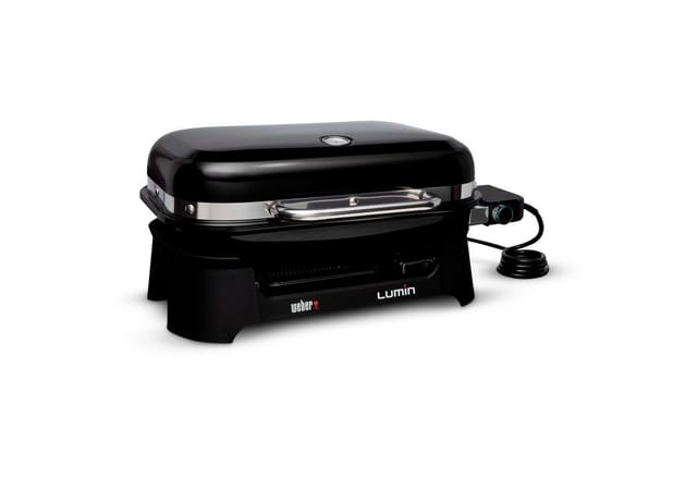 WEBER Elektrogrill »Lumin«, 2,2 kW, Grillfläche: 49 x 33 cm, schwarz