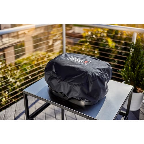 WEBER Abdeckhaube »Lumin«, für Grills, Polyester, schwarz