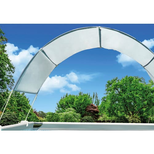 INTEX Poolüberdachung, für Metal Frame Pools - grau