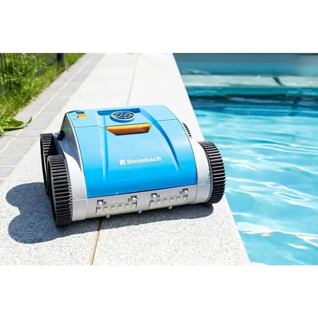 STEINBACH Pool-Reiniger »Poolrunner Battery Pro«, für Pools bis 32 m², blau