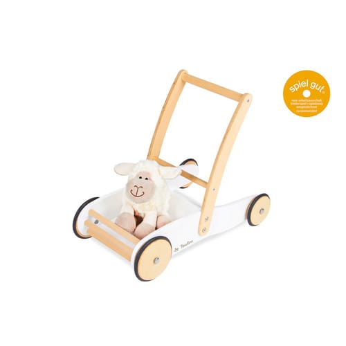 Pinolino Lauflernwagen »Uli«, BxHxT: 32 x 45 x 56 cm, max. Belastung: 15 kg - weiss