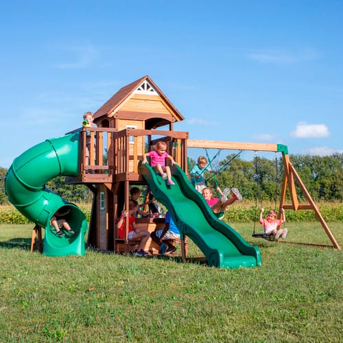 Backyard Discovery Spielturm, BxHxT: 470 x 300 x 560 cm - braun