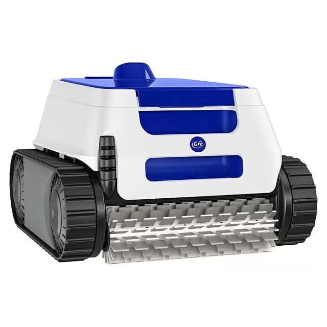 GRE Poolroboter, Breite: 40 cm, weiß / blau - bunt