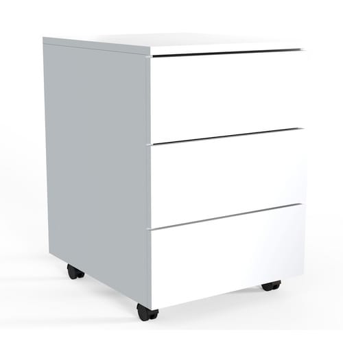 VCM Rollcontainer »Dalosa«, BxHxL: 45 x 55 x 39 cm - weiss