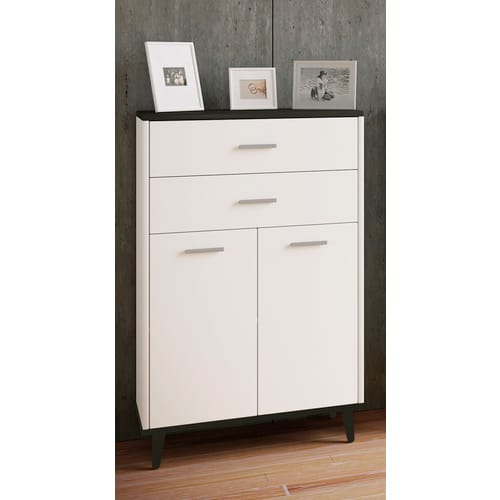 VCM Seitenschrank »Landos«, BxHxL: 60 x 97,1 x 28 cm - grau