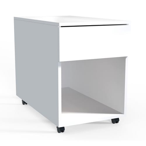 VCM Rollcontainer »Dalosa«, BxHxL: 70 x 55 x 39 cm - weiss