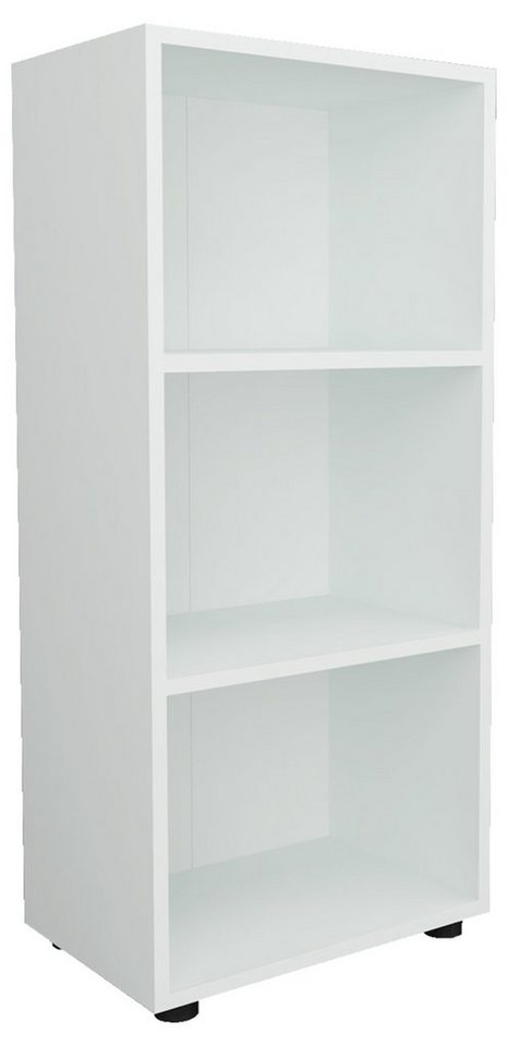 VCM Büroregal »Ulas«, BxHxL: 49 x 108 x 32 cm, Holzwerkstoff - weiss Bild 4