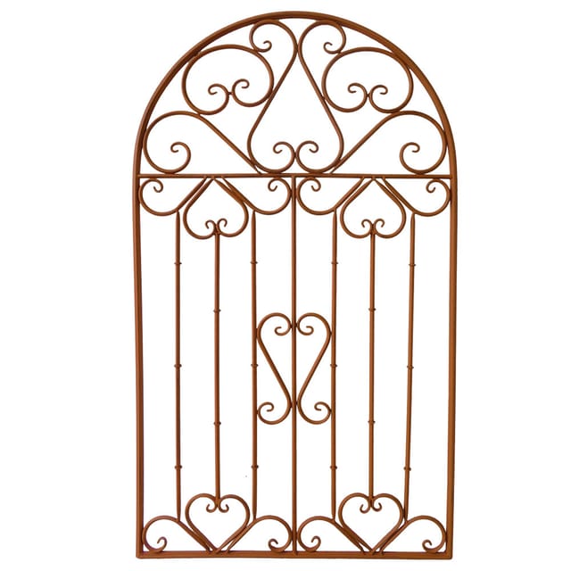 GARDEN PLEASURE Wanddeko »TARVOS«, rostfarben, Stahl, für Wände - braun