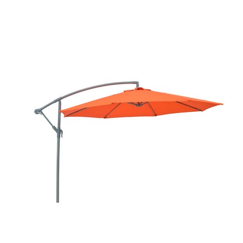 MERXX Sonnenschirm, ØxH: 300 x 260 cm, Polyester/Aluminium - braun