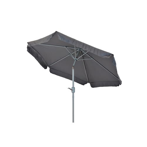 MERXX Sonnenschirm, ØxH: 270 x 219 cm, Polyester/Aluminium, grau