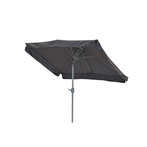 MERXX Sonnenschirm, BxHxT: 230 x 256 x 160 cm, Polyester/Aluminium, grau