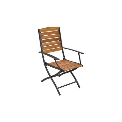 MERXX Gartensessel »Santorin«, Holz, BxHxT: 55 x 97 x 61 cm - braun