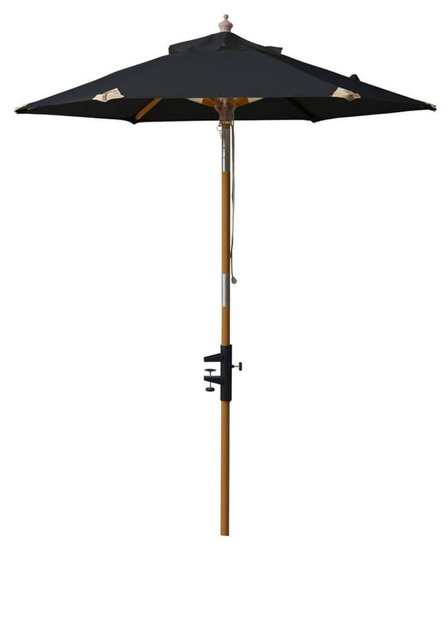 Cinas Sonnenschirm, für den Balkon, D 1,8 cm, schwarz