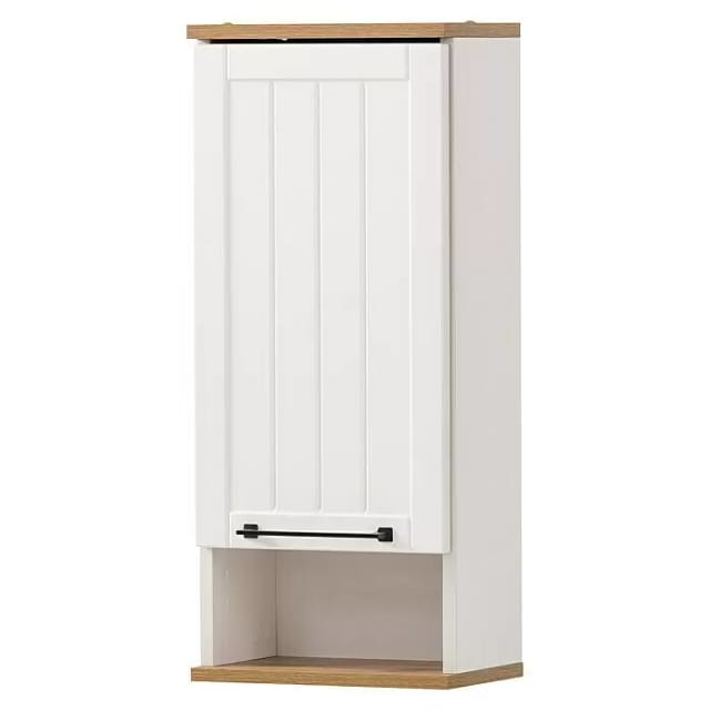 SCHILDMEYER Hängeschrank »Jelda«, BxHxT: 30,3 x 70,8 x 20,5 cm, mattweiß, Holzwerkstoff - weiss