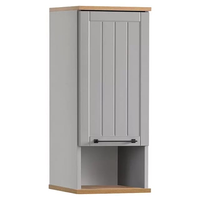 SCHILDMEYER Hängeschrank »Jelda«, BxHxT: 30,3 x 70,8 x 20,5 cm, platingraufarben, Holzwerkstoff