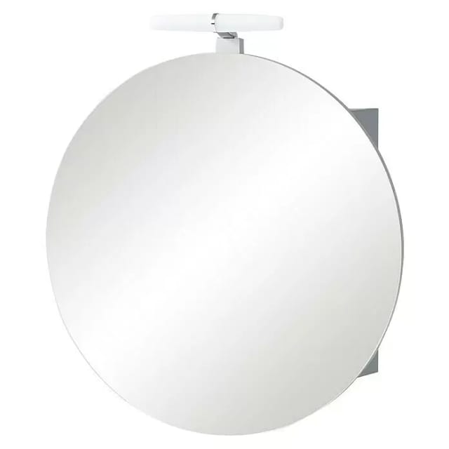 SCHILDMEYER Spiegelschrank »Bjarne«, BxHxT: 65 x 68,3 x 16 cm, blau, LED 392 lm