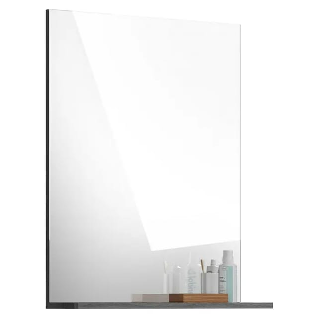 xonox.home Spiegel, BxHxT: 60 x 79 x 18 cm, rechteckig - silberfarben