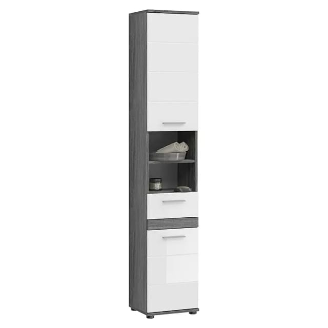 xonox.home Hochschrank »Blake«, BxHxT: 35 x 191 x 31 cm - braun