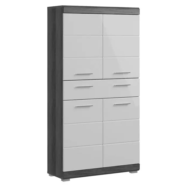 xonox.home Badmidischrank »Scout«, BxHxT: 74 x 141 x 31 cm - braun