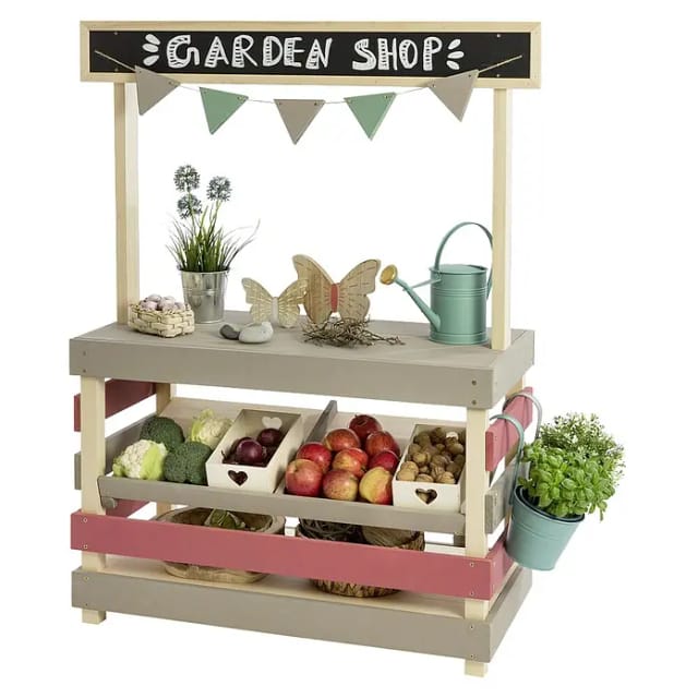 MUDDY BUDDY Verkaufsstand »Garden Friend«, Ab 3 Jahren, Zypressenholz