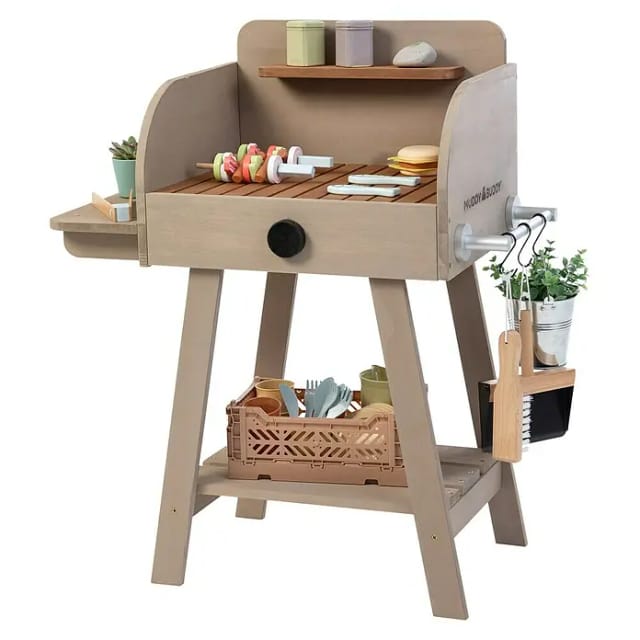 MUDDY BUDDY Spielgrill »BBQ Chef«, Ab 3 Jahren, Zypressenholz