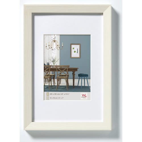 Walther Design Bilderrahmen, für: BxL: 50 x 40 cm, Holzwerkstoff - weiss