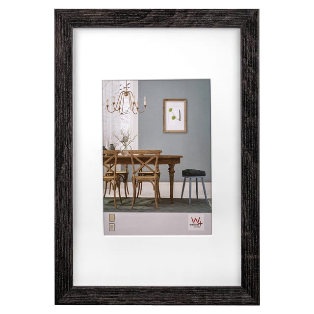 Walther Design Bilderrahmen, für: BxL: 50 x 40 cm, Holzwerkstoff - grau