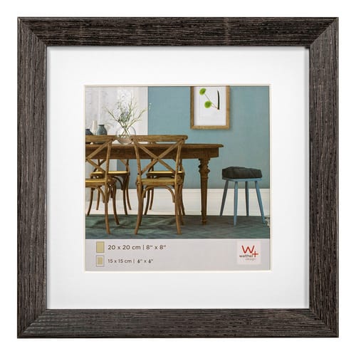 Walther Design Bilderrahmen, für: BxL: 30 x 30 cm, Holzwerkstoff - grau