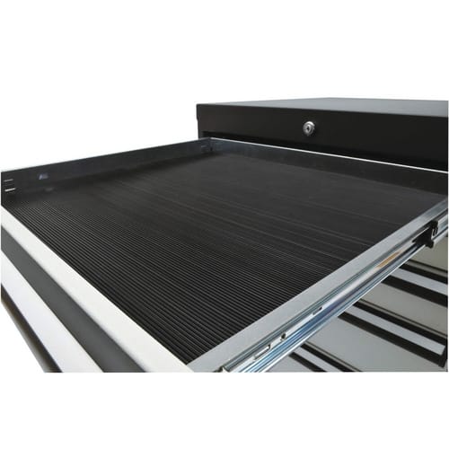 Simplaflex Riffelgummi-Einlage, BxT: 600 x 575 mm, Gummi - schwarz