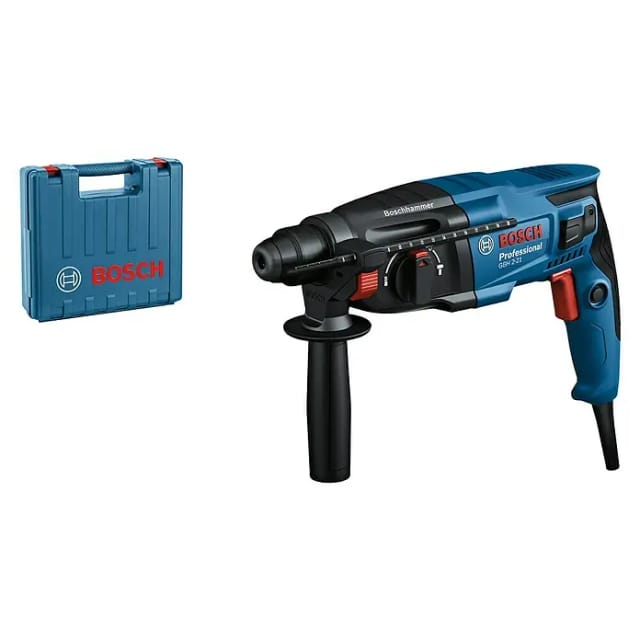 BOSCH PROFESSIONAL Bohrhammer »GBH 2-21 Professional«, max. Drehzahl: 4800 U/min, BxH: 88 x 205 mm - blau