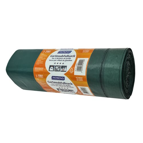 RENOVO Gartenabfallsack, BxL: 85 x 105 cm, 150 L - gruen