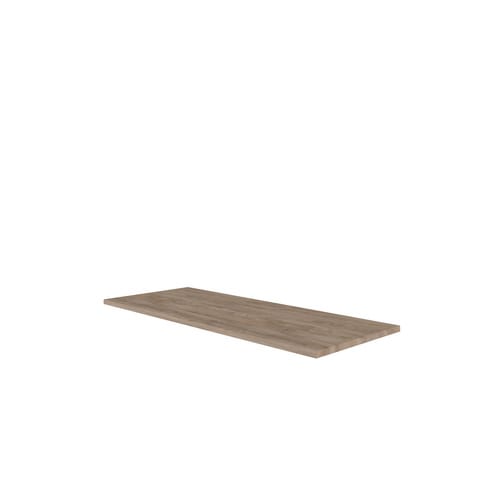 Flex-Well Arbeitsplatte »Capri«, Breite: 60 cm, Stärke: 28 mm, Holzwerkstoff, Front mit Antifingerprint-Effekt - braun