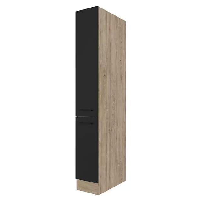 Flex-Well Apothekerschrank »Capri«, Breite: 30 cm, schwarz