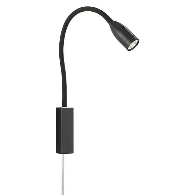 Fischer & Honsel Bettleuchte »Sten«, BxH: 4 x 61 cm, 5 W - schwarz
