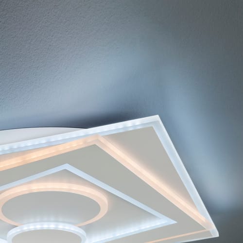 Fischer & Honsel Deckenleuchte »Ratio«, Metall, 48 W - weiss
