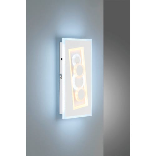 Fischer & Honsel Wandleuchte »Ratio«, Metall, 17 W - weiss
