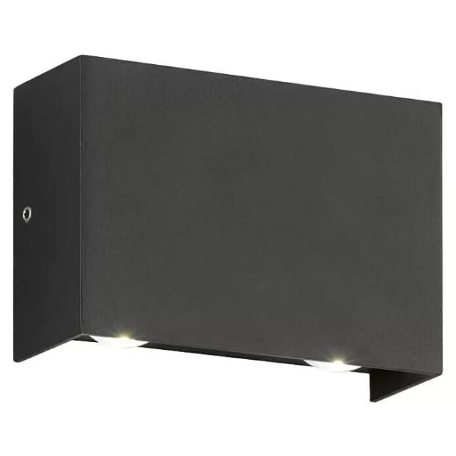 Fischer & Honsel Wandleuchte »Nairobi«, Metall, 2,5 W - schwarz
