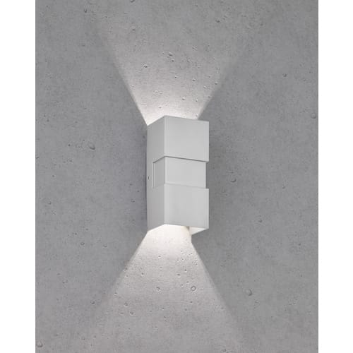Fischer & Honsel Wandleuchte »Oslo«, Metall, 2 W - silberfarben