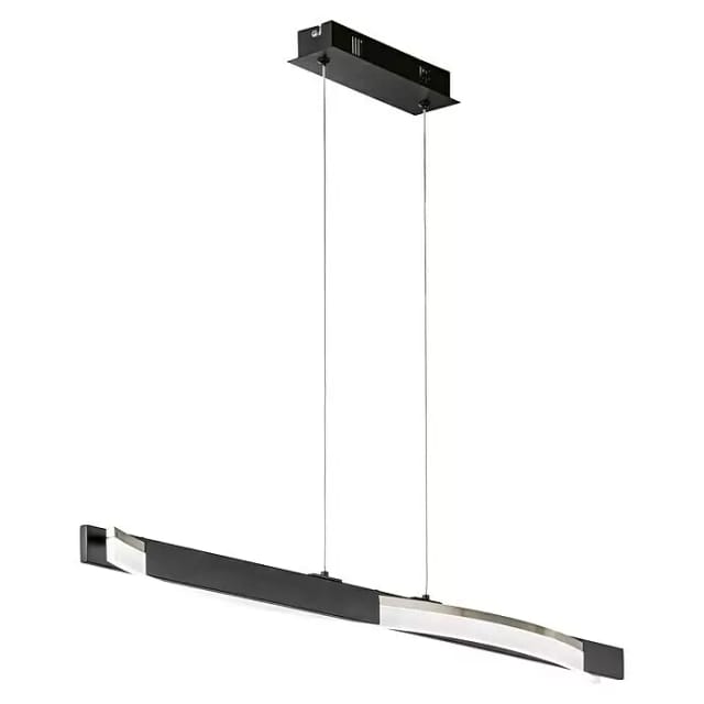 Fischer & Honsel Pendelleuchte »Bridge«, Metall, 18 W - schwarz