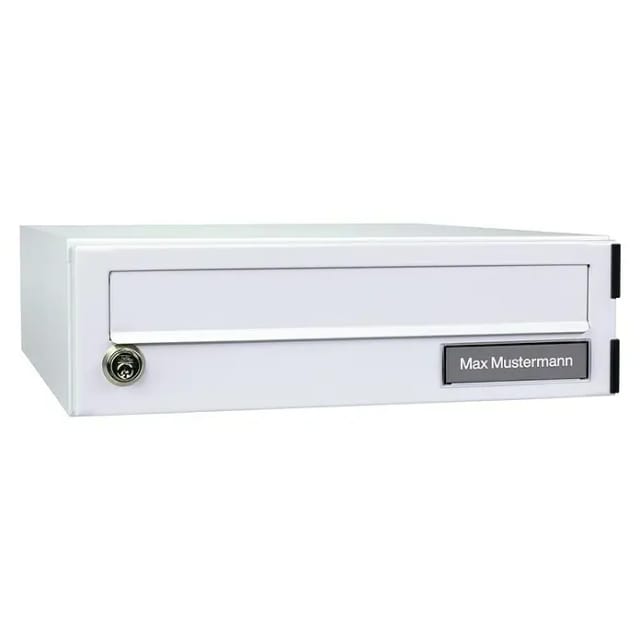BURG WÄCHTER Briefkastenaufsatz »eBoxx«, BxHxT: 38 x 11,5 x 45 cm, Stahl - weiss