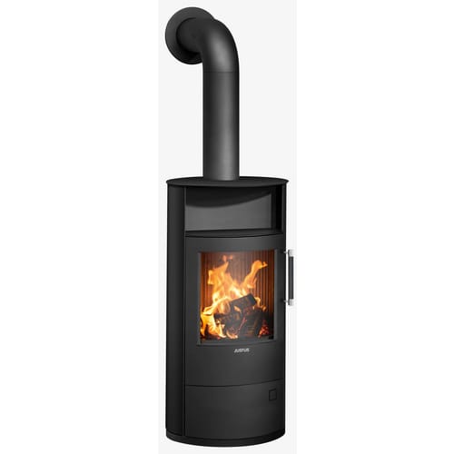 JUSTUS Kaminofen »Island 5 2.0«, Schwarz, 5 kW