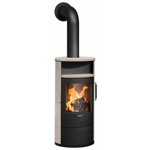 JUSTUS Kaminofen »Island 5 2.0«, Freddo, 5 kW - schwarz