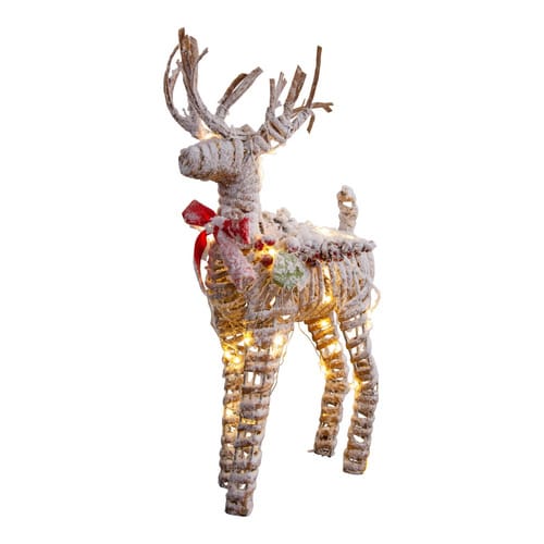 NÄVE LED-Dekoration »RENTIER«, BxH: 10 x 40 cm, braun - beige
