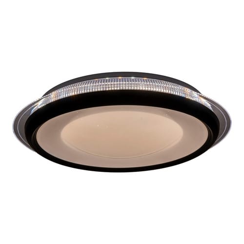 NÄVE LED-Deckenleuchte »CANNA«, ∅xH: 45 x 15 cm, Metall/Kunststoff - weiss