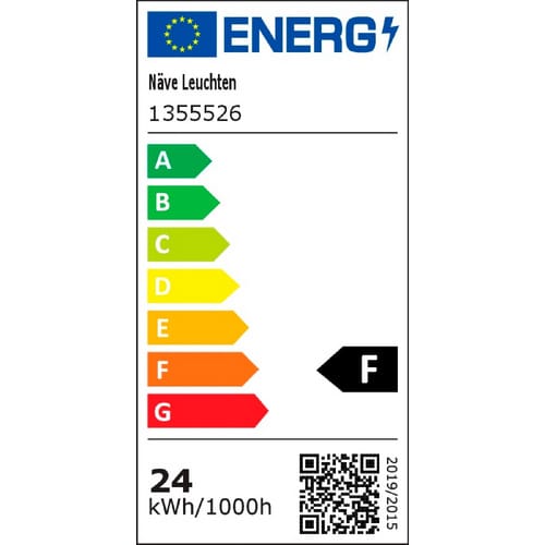 NÄVE Lichtpaneel »Alegre«, BxHxL: 29,5 x 1,9 x 59,5 cm, Metall/Kunststoff - weiss