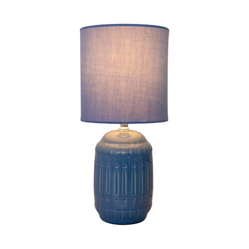 NÄVE Tischleuchte »Erida«, BxL: 135 x 135 mm, ohne Leuchtmittel - blau