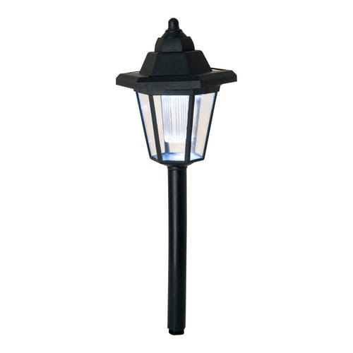 NÄVE Solar-Erdspieß, 0,2 Ah, LED, Kunststoff - schwarz