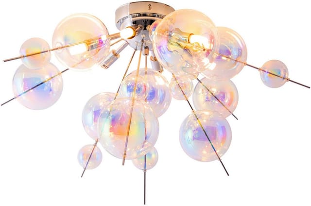 NÄVE Deckenleuchte »EXPLOSION«, ∅xH: 57 x 38 cm, Metall/Glas - bunt
