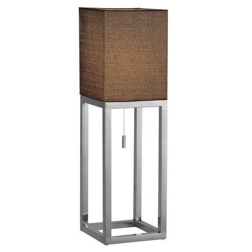 NÄVE Tischleuchte »Alfa«, BxL: 190 x 190 mm, ohne Leuchtmittel - schwarz