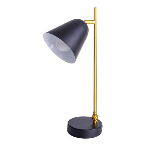 NÄVE Tischleuchte »Triton«, BxL: 120 x 120 mm, ohne Leuchtmittel - schwarz